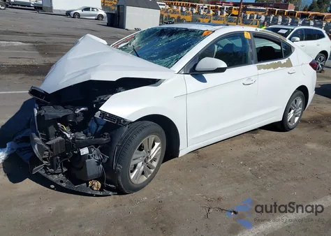 2019 Hyundai Elantra Value Edition из США, поврежденный, VIN 5NPD84LFXKH465635
